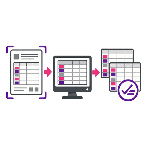 Captura y verificación de datos