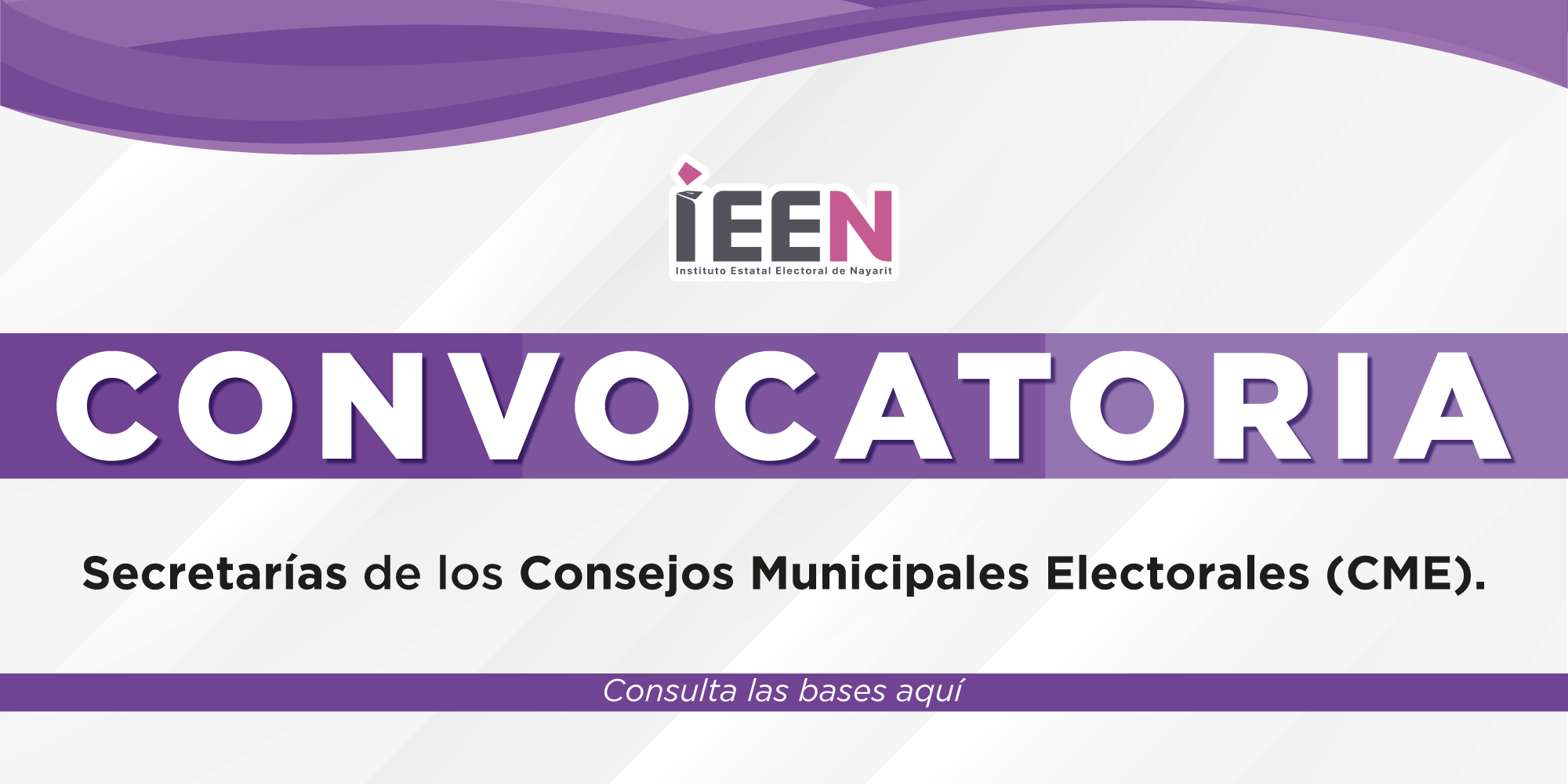 Proceso de selección y designación de Secretarías de los Consejos Municipales Electorales.