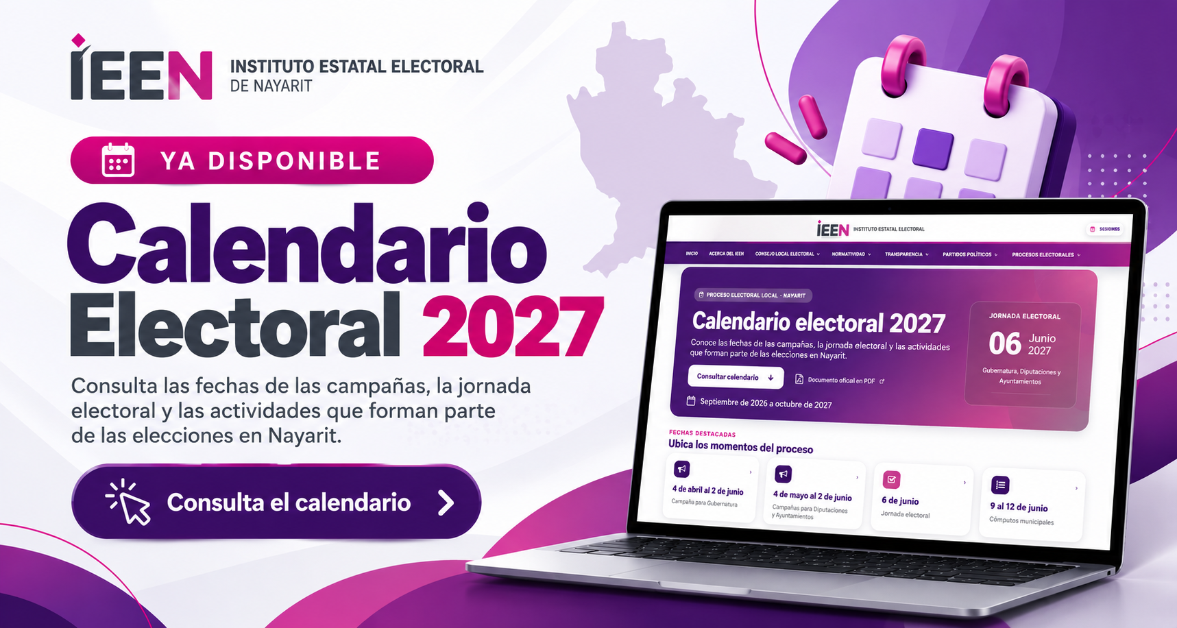Calendario Electoral 2027